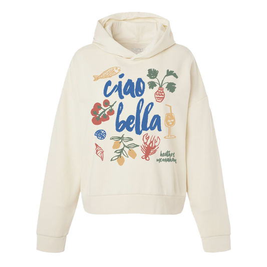 Ciao Bella Cream Hoodie