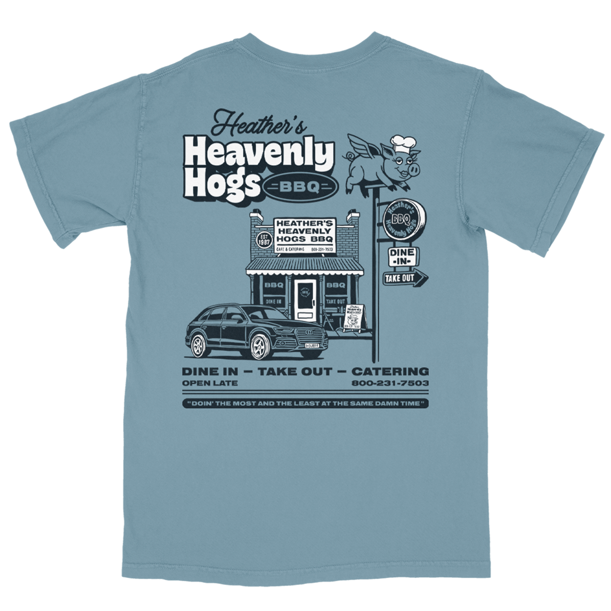 Heavenly Hogs Tee