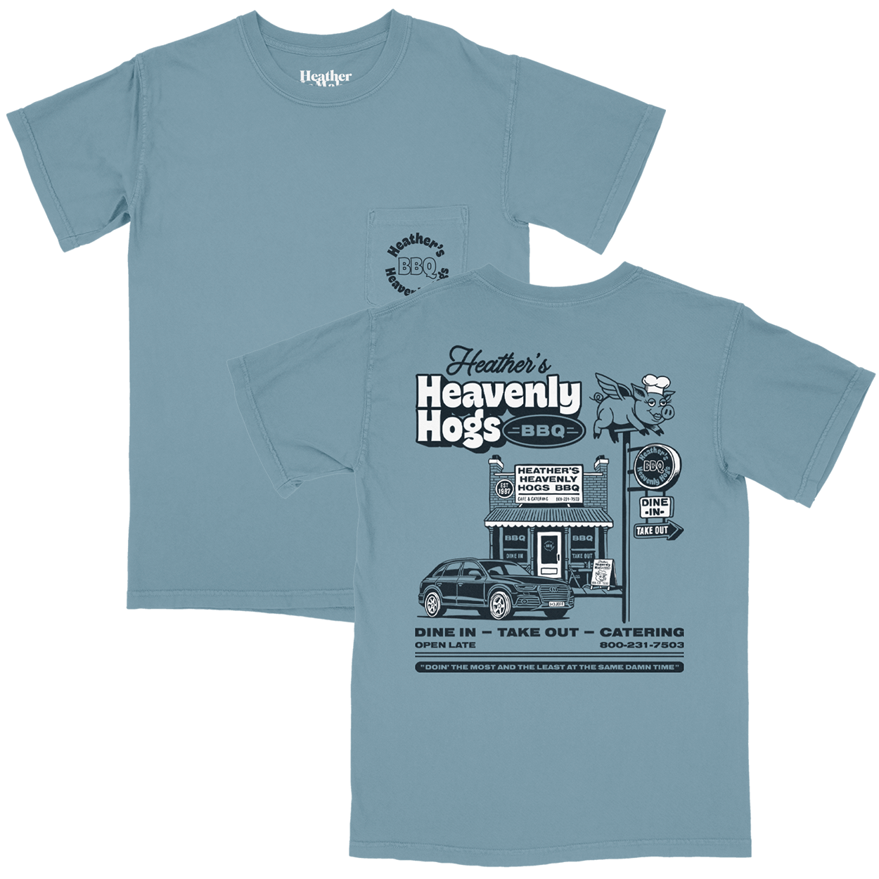 Heavenly Hogs Tee